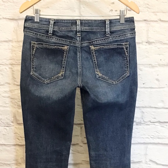 Silver Jeans 30 Elyse Slim Boot Women’s Jeans Distressed Stretch L03601SSX406 - Picture 5 of 9